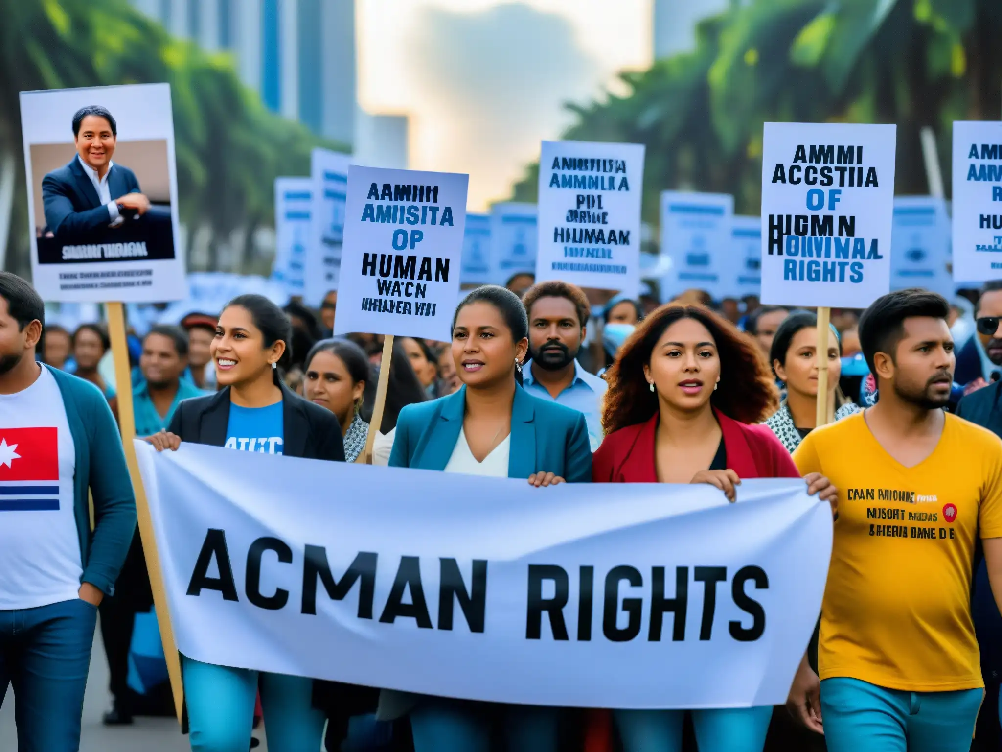 Activistas de Amnistía Internacional y Human Rights Watch en enfoques distintos por los derechos humanos en entorno urbano real