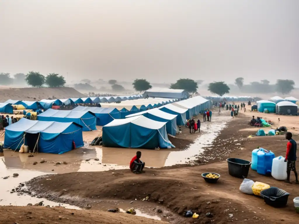 Campamento de refugiados enfrenta impacto ambiental con esfuerzo y resiliencia