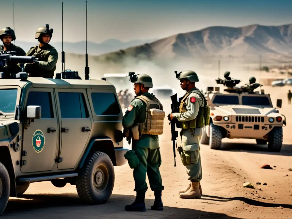 Control militar en operativo antidrogas Un checkpoint militar tenso y autoritario en operativo antidrogas