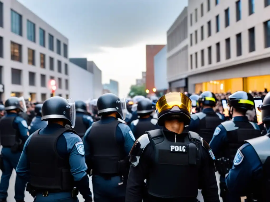 Ciberactivismo y derechos humanos se enfrentan a la represión policial en una marcha ciudadana