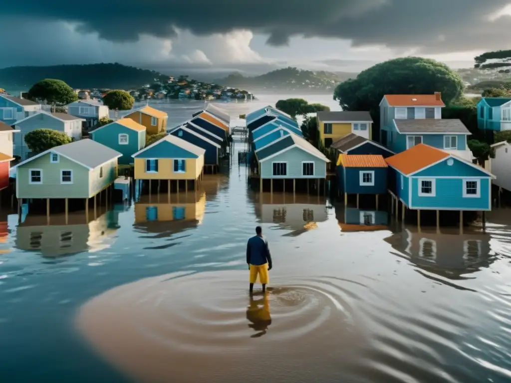 Comunidad costera afectada por el cambio climático, resalta la urgencia de protección legal para comunidades vulnerables