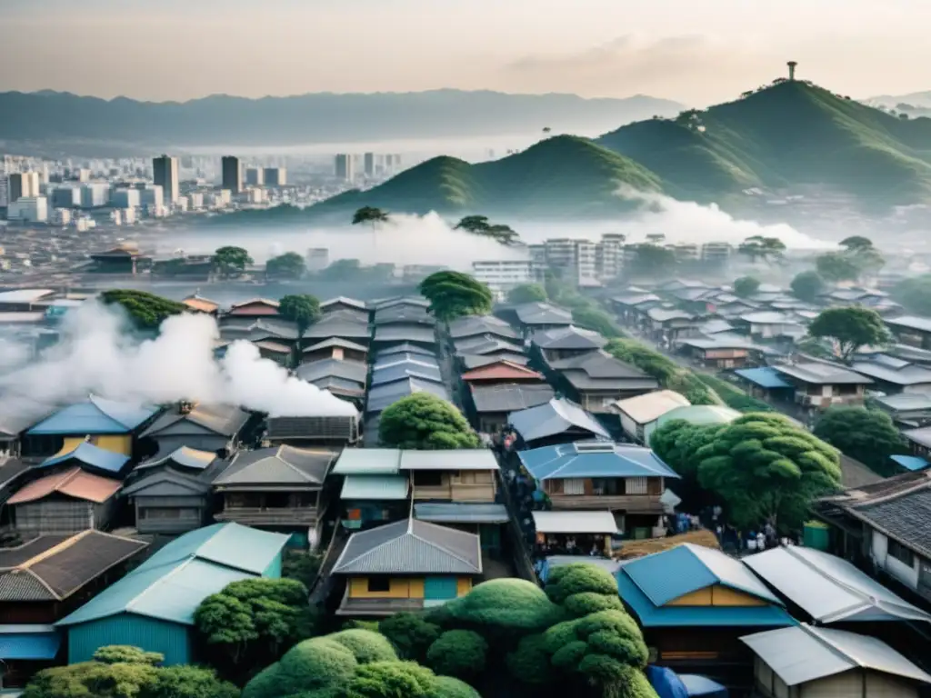 Contraste entre ciudad contaminada y comunidad rural refleja las conexiones entre Protocolo de Kioto y derechos humanos