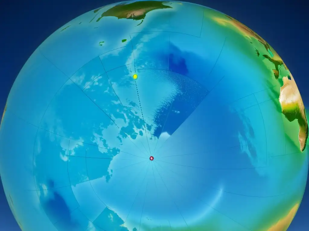 El delicado y esperanzador azul del ozono terrestre muestra el éxito del Protocolo de Montreal