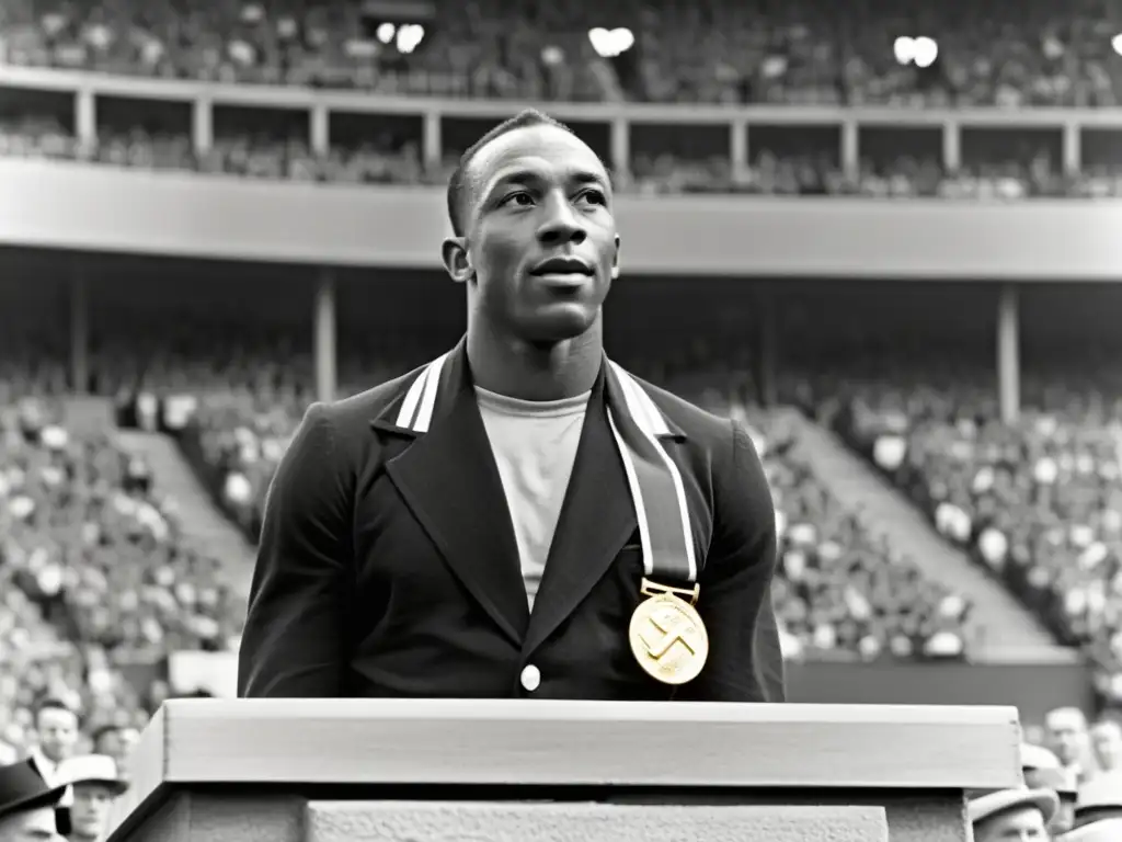 Jesse Owens desafía la discriminación en los Juegos Olímpicos de 1936