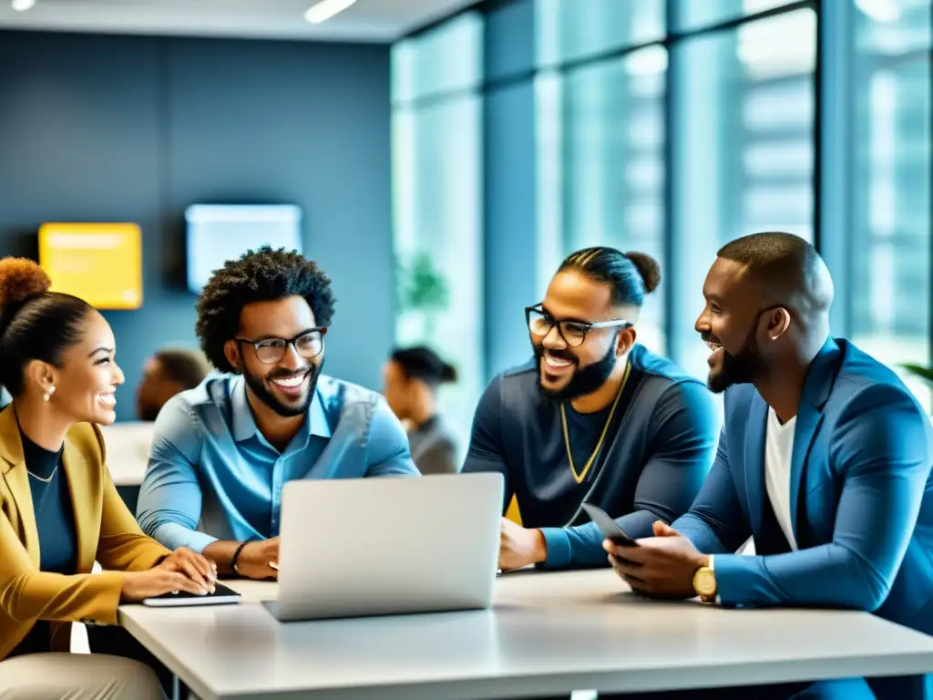 Colaboración dinámica en la oficina: desafíos y oportunidades en la era digital Colaboración dinámica en una oficina moderna