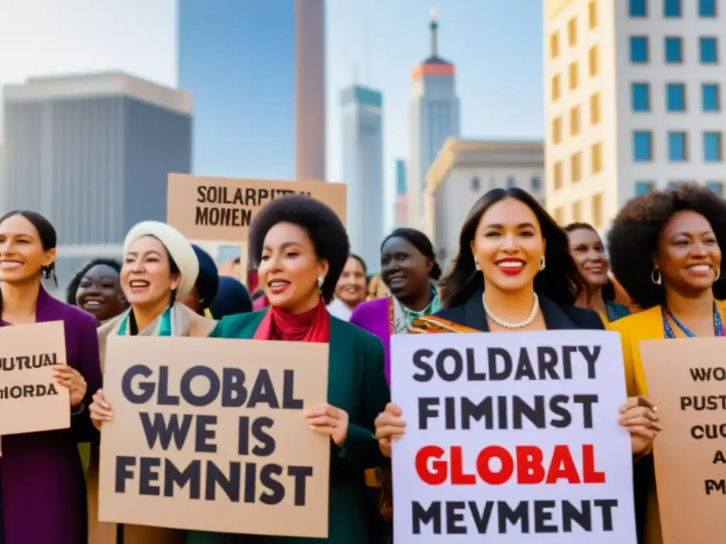 Diversidad cultural en movimientos feministas: mujeres unidas en marcha global por la igualdad de género