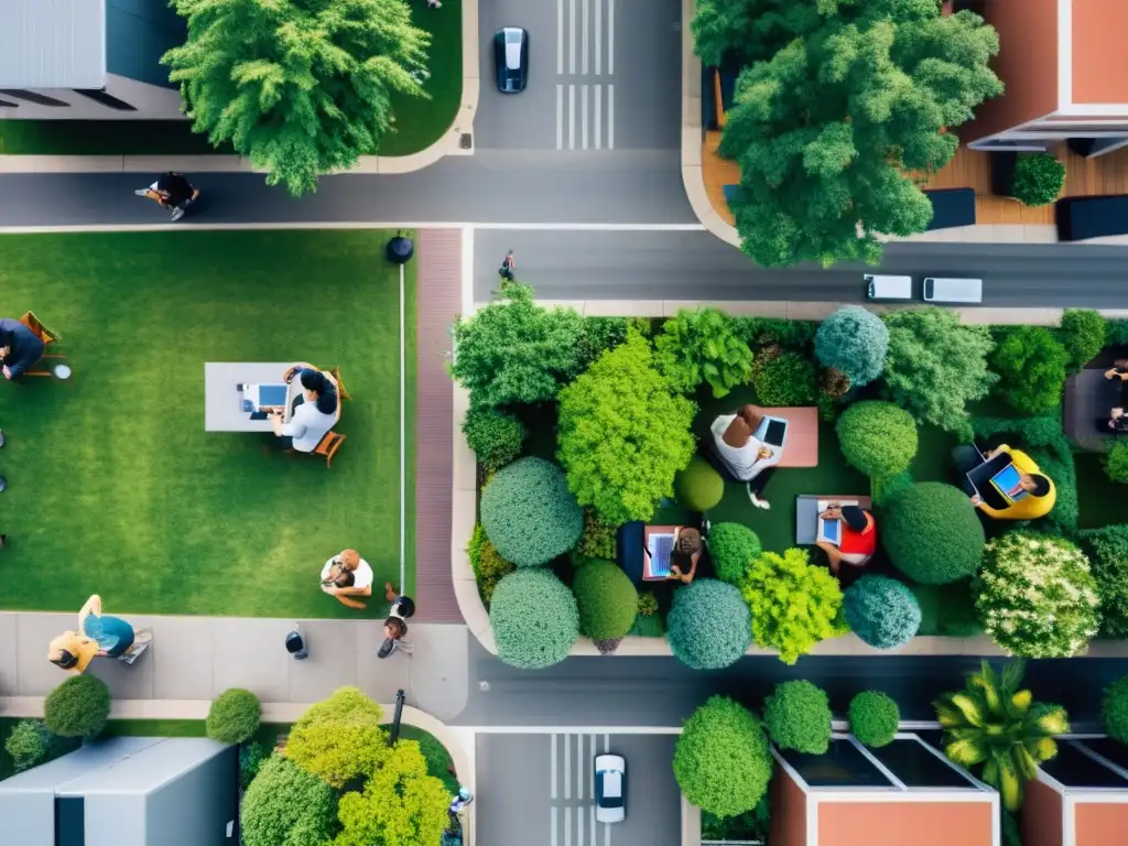 Diversidad urbana: conexión a internet en espacios públicos