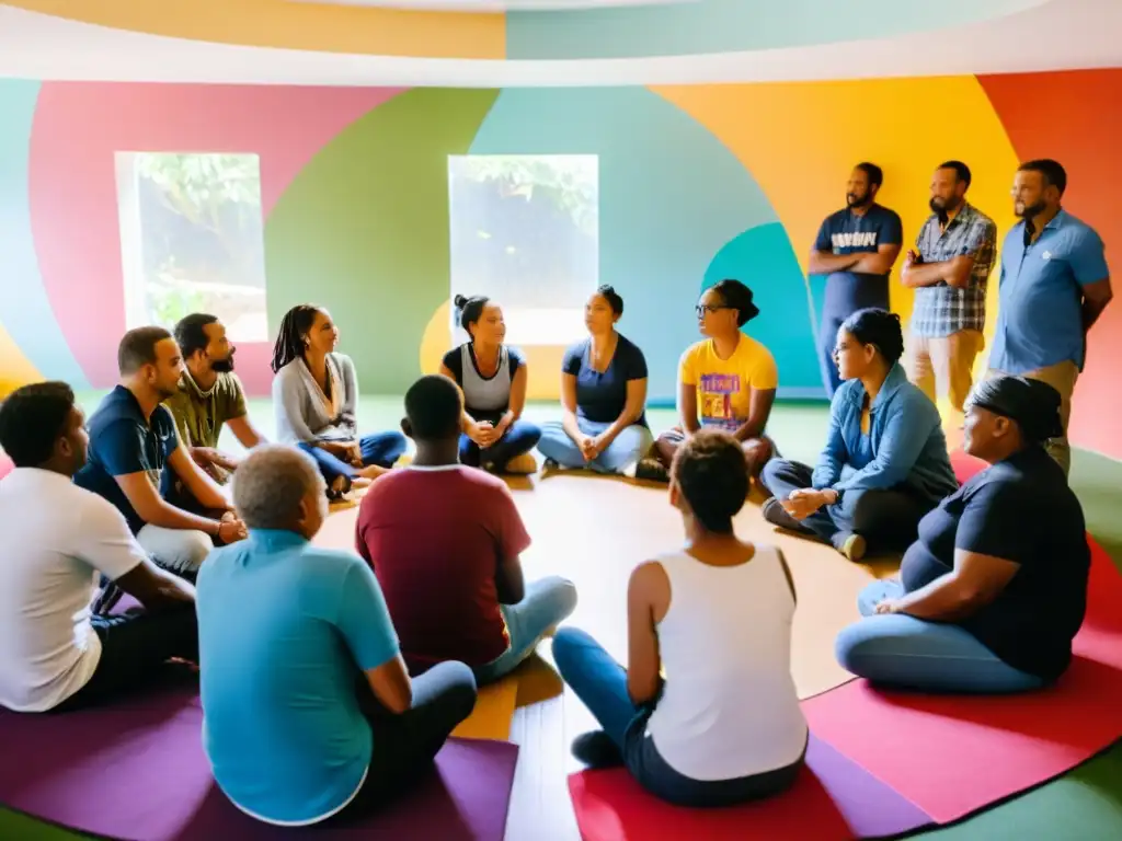 Excombatientes participan en taller de reconciliación y reintegración para paz sostenible, expresando determinación y esperanza