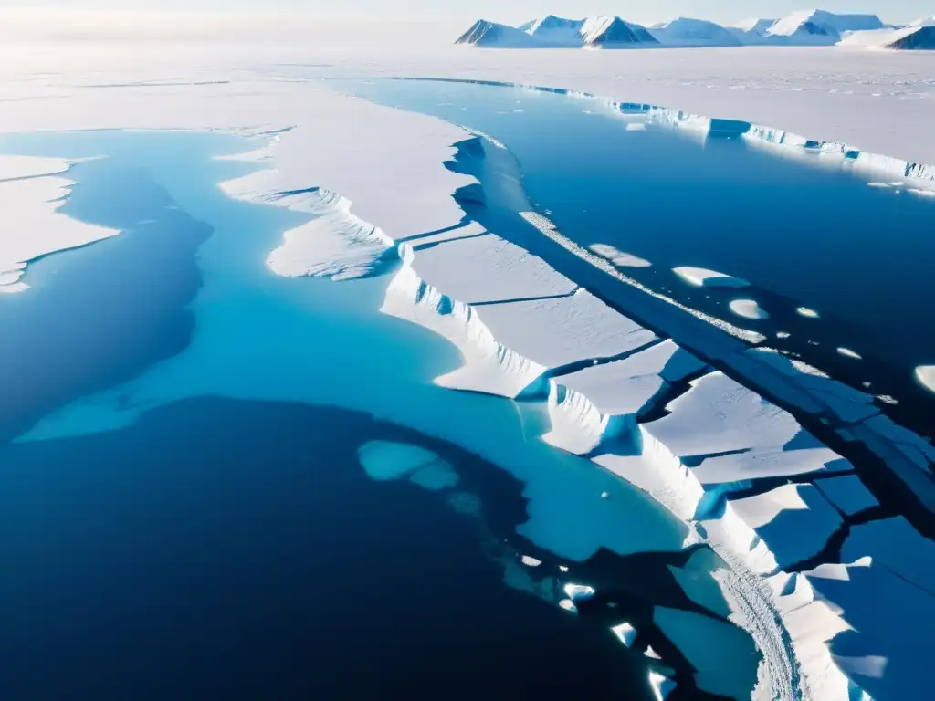 Glaciar ártico en deshielo muestra impacto del cambio climático y la importancia de los acuerdos internacionales sobre cambio climático