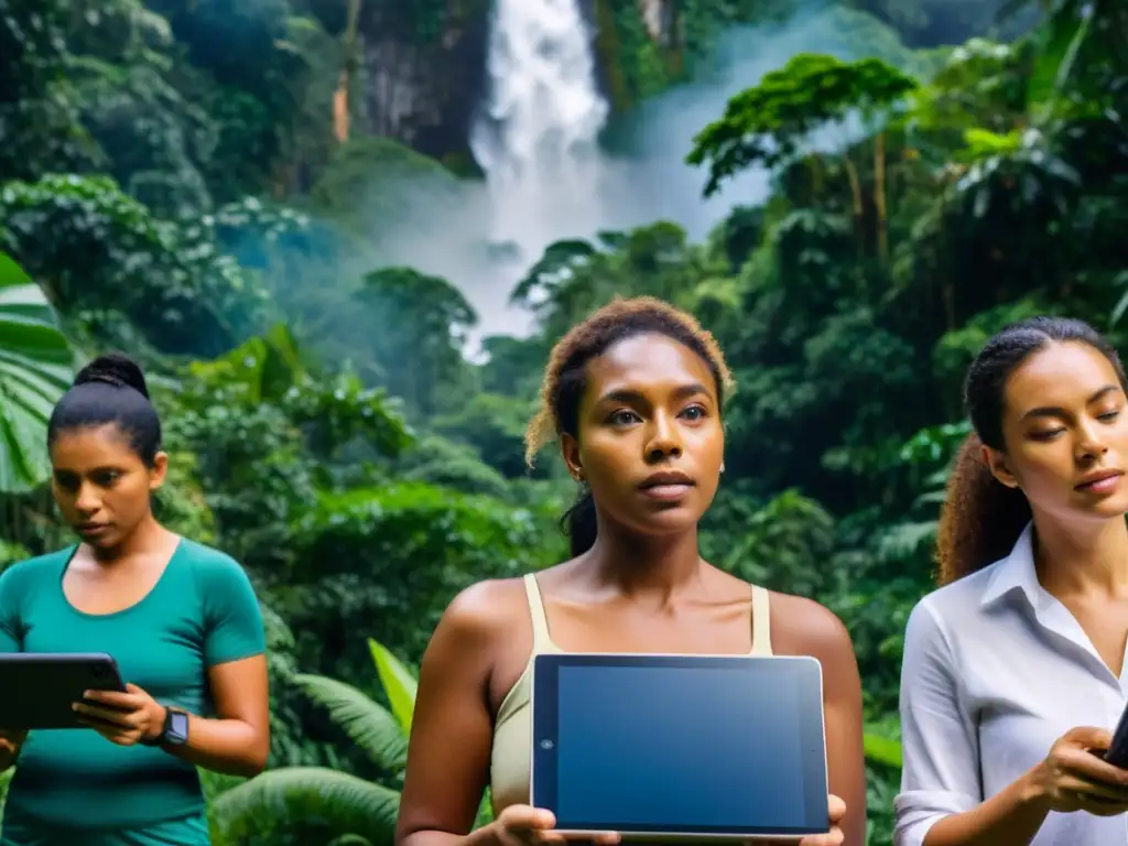 Un grupo diverso de activistas usa tecnología para monitorear y documentar cambios ambientales en la selva