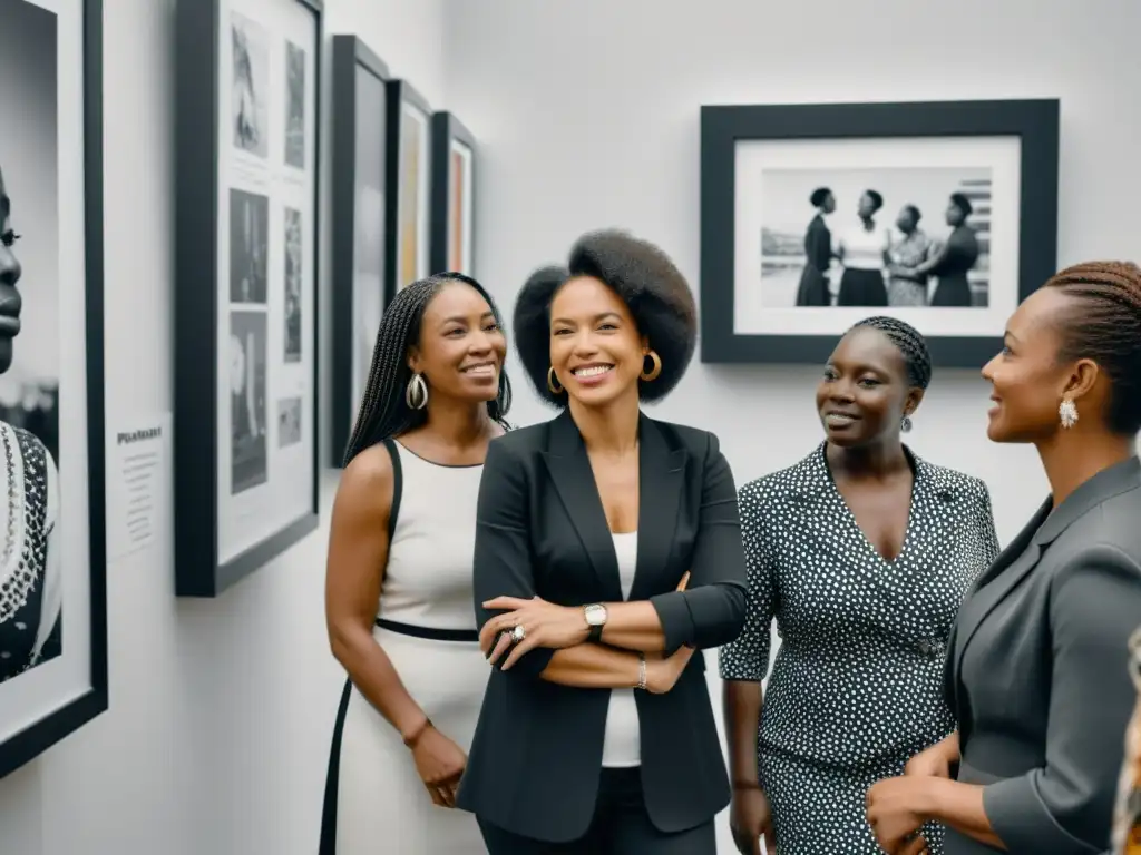 Grupo diverso de mujeres artistas exhiben su obra, representando la diversidad y la fortaleza de la representación femenina en arte