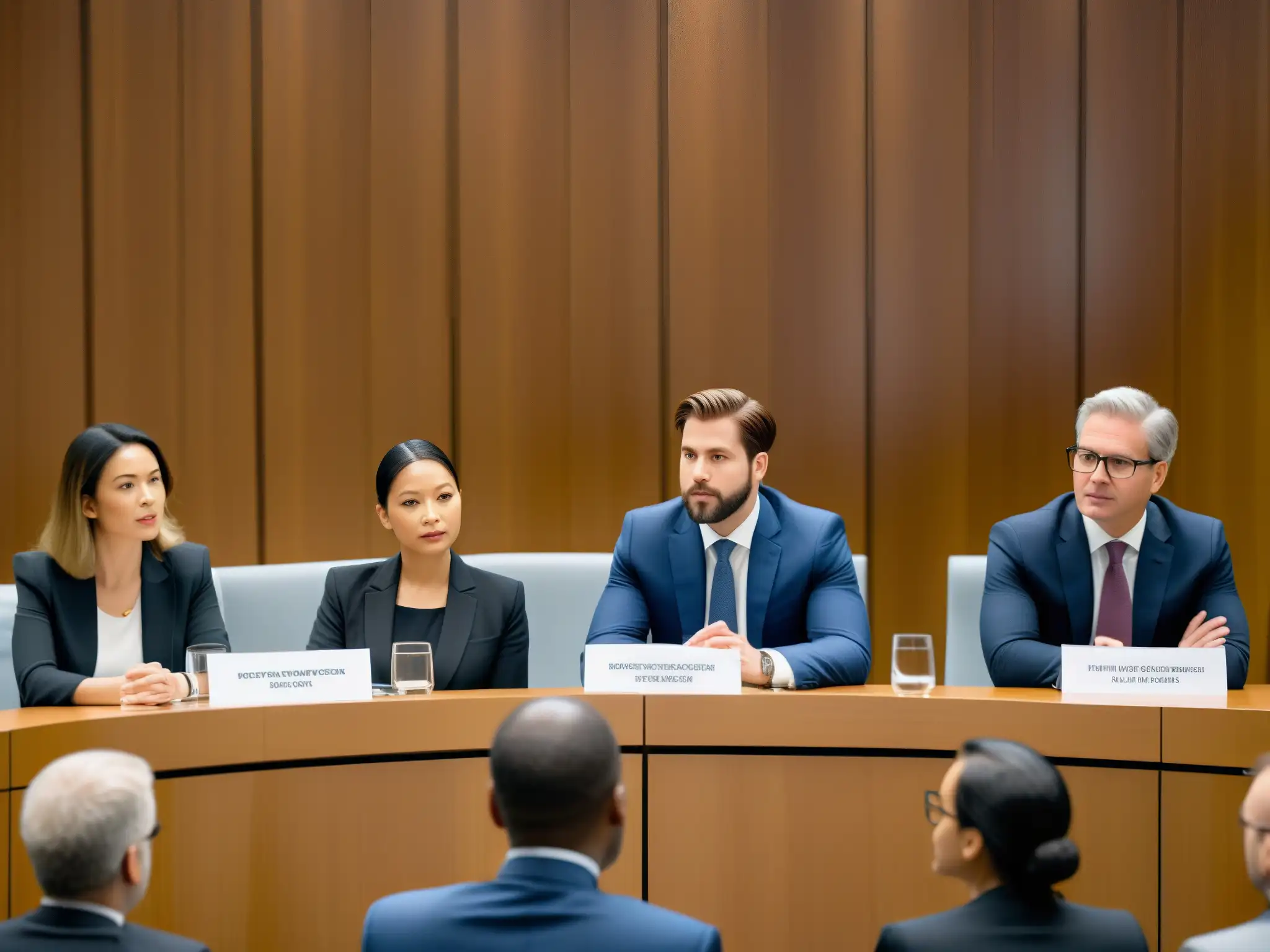 Grupo de ejecutivos y abogados ambientales debaten sobre responsabilidad de corporaciones en cambio climático en moderno panel judicial