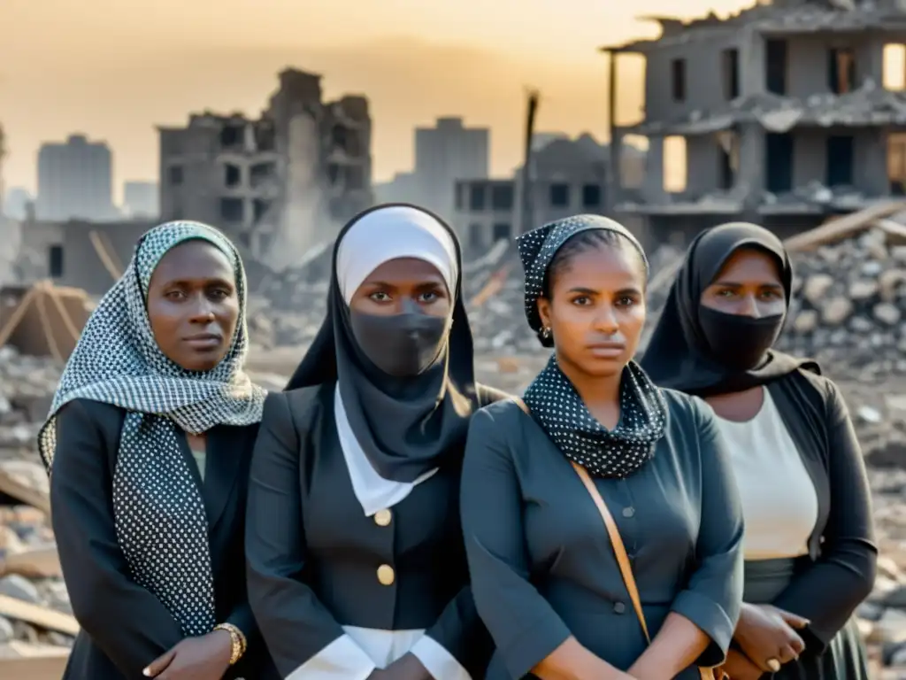 Grupo de mujeres determinadas en la lucha por los derechos de género en conflictos no reconocidos