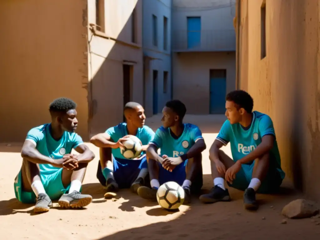 Un grupo de niños de una comunidad marginada juega en un callejón polvoriento, reflejando la lucha de los derechos humanos infantes sin registro