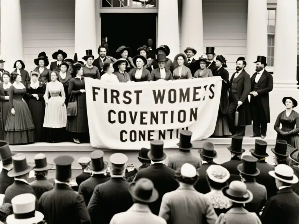 La histórica Convención de Seneca Falls 1848 derechos humanos: unidad y determinación en la lucha por la igualdad de género