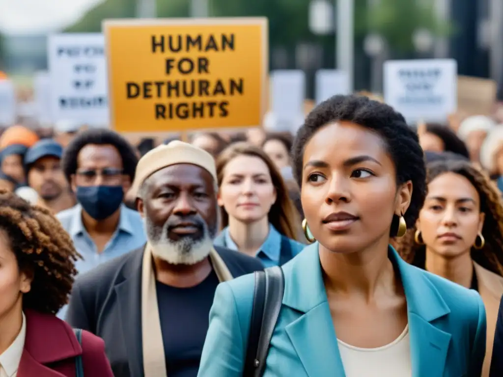Diversa manifestación por el derecho a la autodeterminación Imagen documental de una manifestación diversa por la autodeterminación de los pueblos derechos humanos, con un ambiente de unidad y determinación
