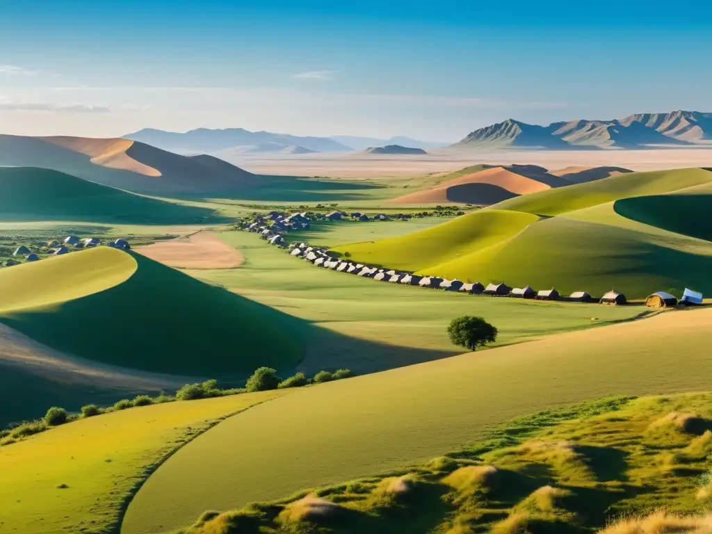 Imagen impactante de tierras tradicionales preservadas, mostrando la belleza natural de territorios nómadas