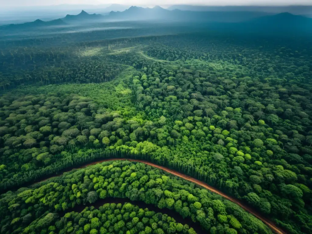 Imponente paisaje desforestado resalta la urgencia de los Acuerdos internacionales sobre cambio climático