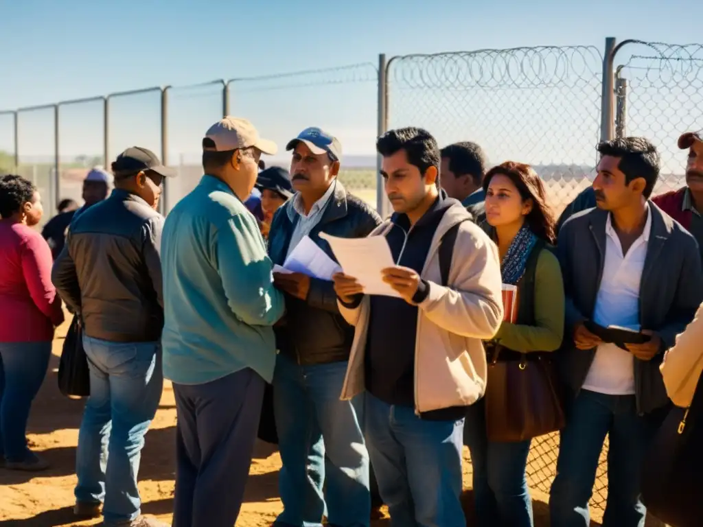 Inmigrantes enfrentan desafíos de la libertad de movimiento en la frontera, entre esperanza y incertidumbre