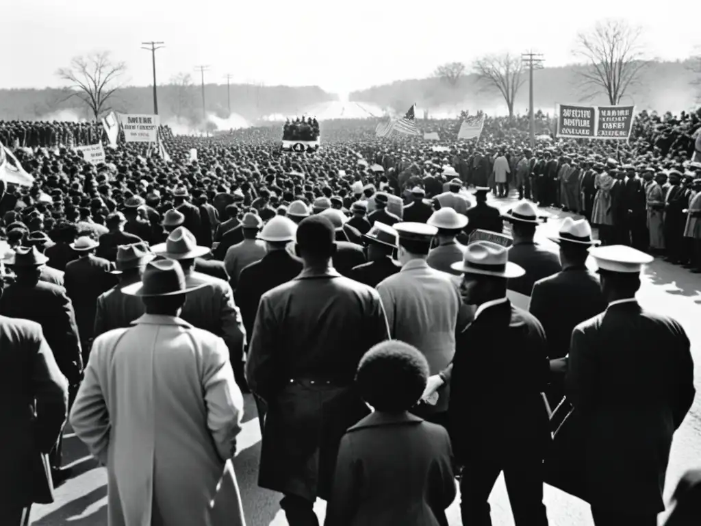 Marcha de Selma a Montgomery en 1965: determinación y unidad de activistas por los derechos civiles