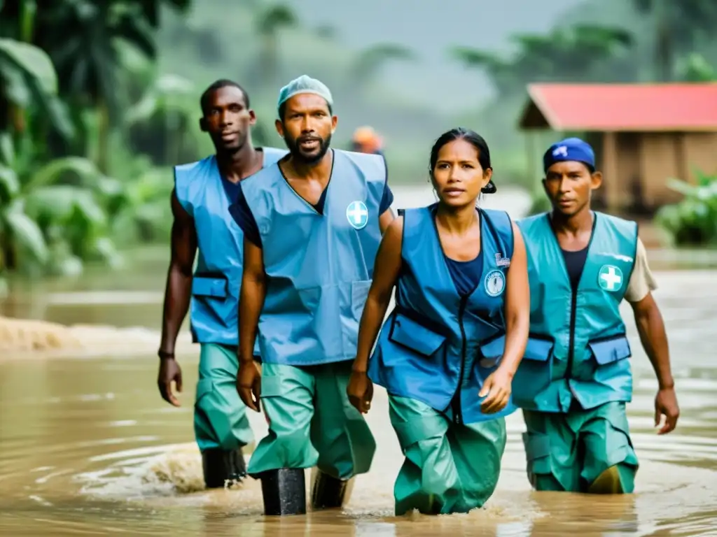 Médicos Sin Fronteras llevando ayuda médica en medio de una crisis humanitaria