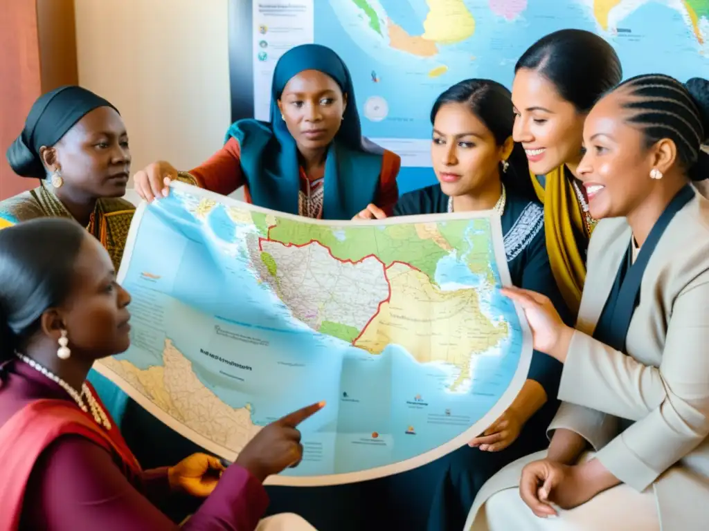 Mujeres de diferentes culturas dialogan sobre resolución de conflictos