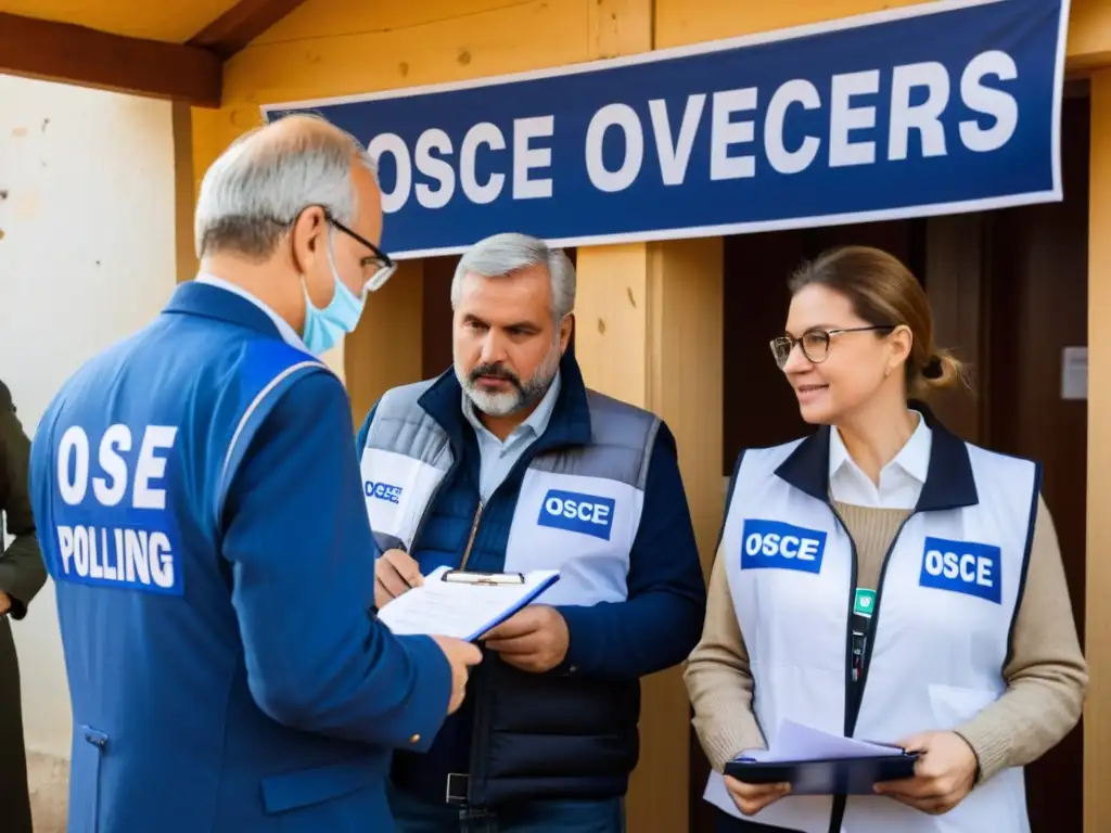 Misión de observación de la OSCE: Observadores en la importancia de garantizar elecciones libres y justas