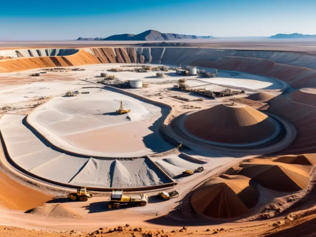 Un paisaje desolado con impacto social por extracción de litio