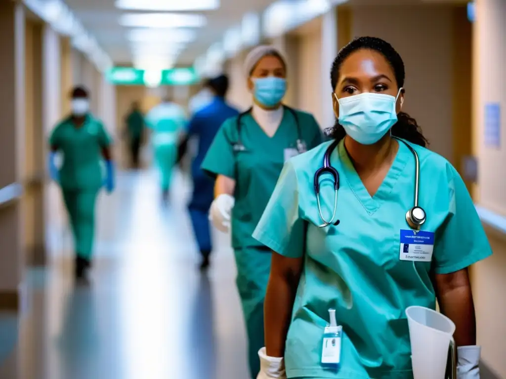 Una persona con discapacidad enfrenta desafíos en un hospital durante la pandemia