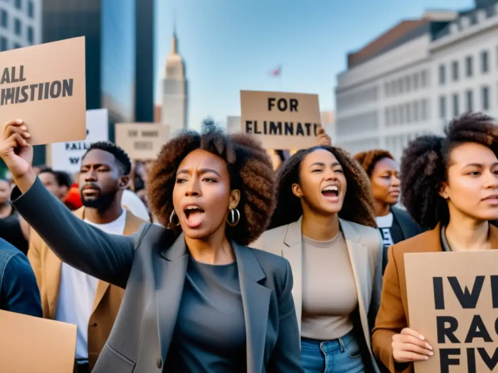 Una poderosa manifestación por la Convención de Eliminación de la Discriminación Racial: diversidad, solidaridad y emoción en la lucha global