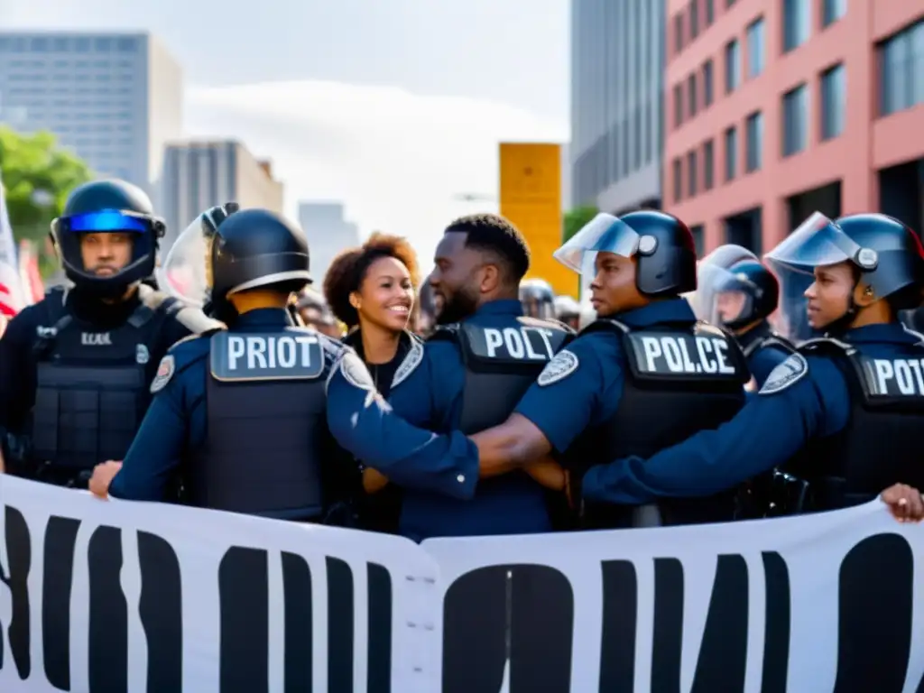 Protesta pacífica confronta línea entre activismo y violencia en ciudad