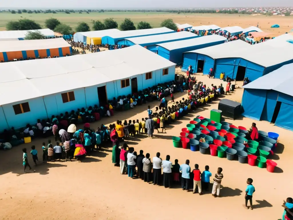 Refugiados en campamento aprenden con esperanza pese a desafíos educación, derechos