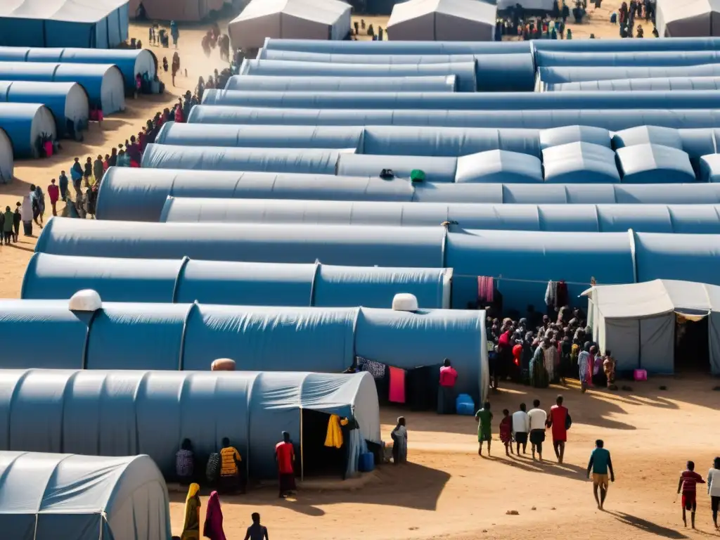 Refugiados enfrentan crisis de salud mental en campamento abarrotado, escasez de recursos