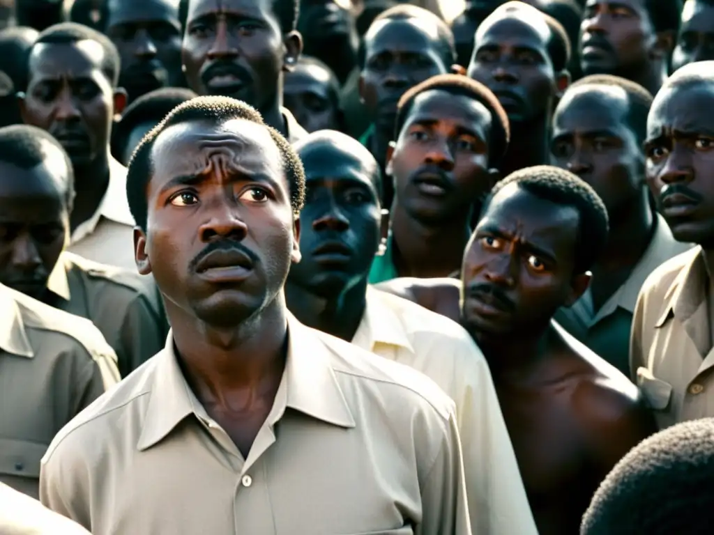 Paul Rusesabagina en Hotel Rwanda, protegiendo refugiados en medio del genocidio