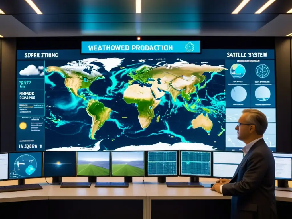 Un sistema de predicción del clima futurista y basado en inteligencia artificial monitorea patrones climáticos globales en tiempo real