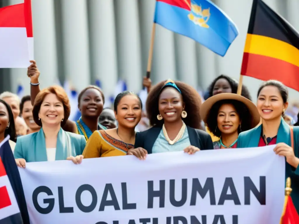 Unidas por la participación de mujeres en movimientos sociales, diversas mujeres de todo el mundo se reúnen en conferencia por los derechos humanos