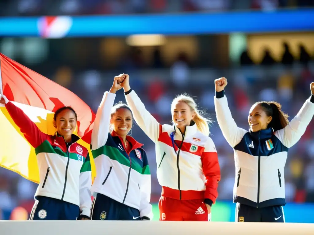 Unidas en victoria y diversidad, mujeres celebran igualdad de género en competiciones internacionales